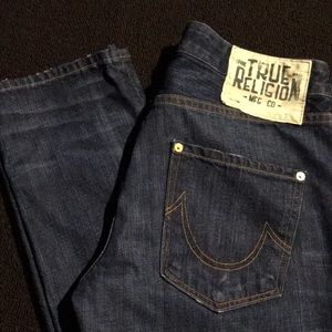 TRUE RELIGION Dark Wash Jeans